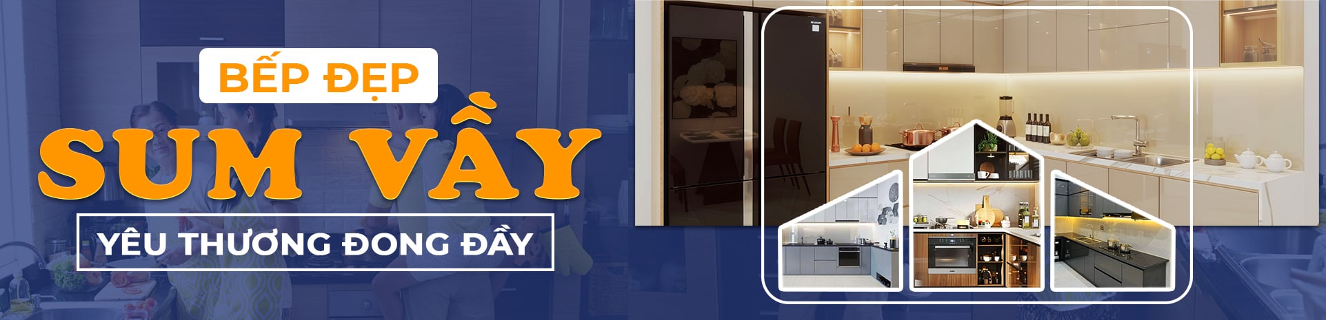 Tủ bếp nhựa arrylic