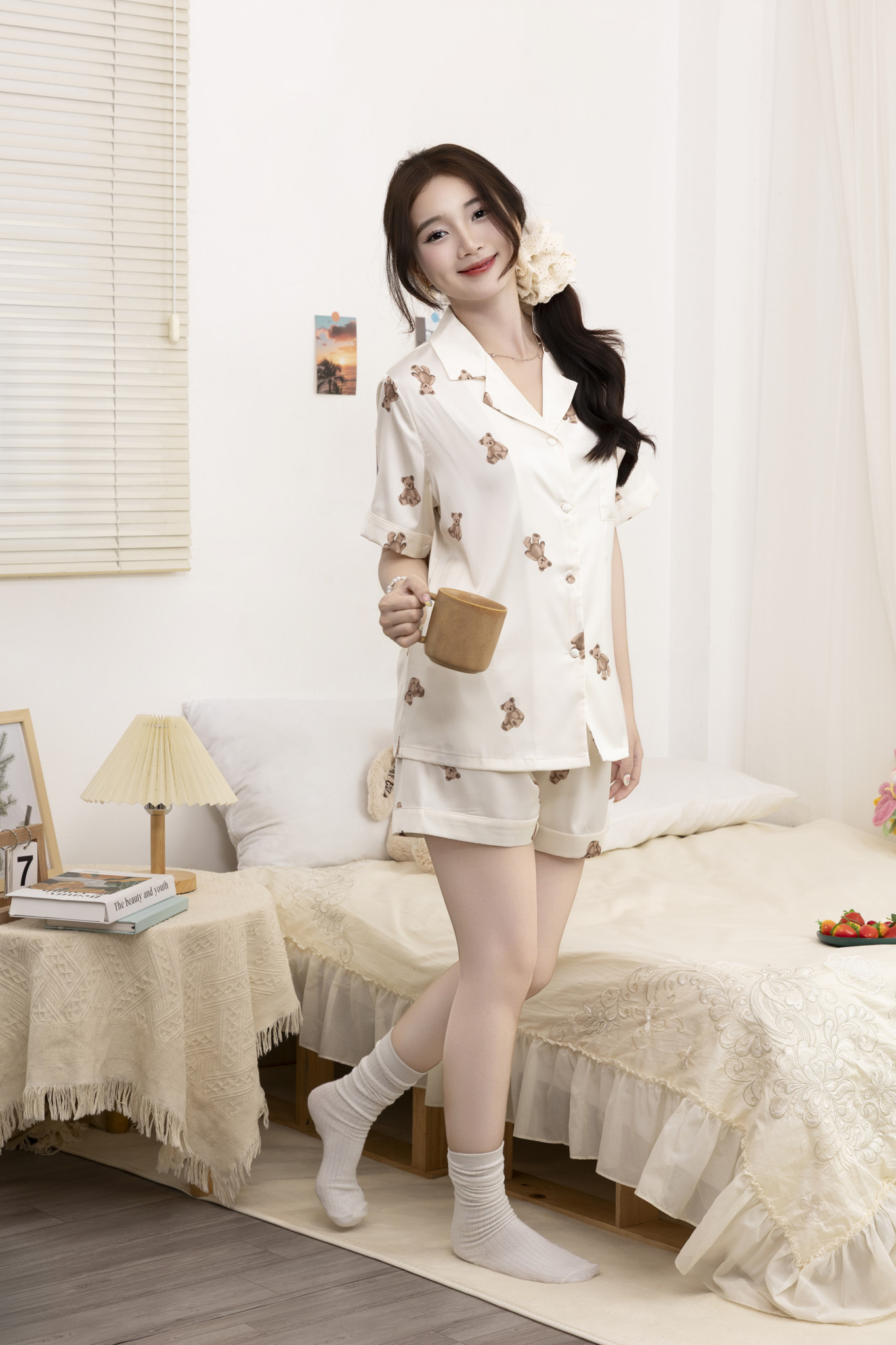 Bộ lụa ngắn QNTN