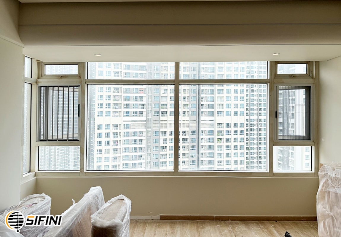 Rèm cuốn lưới tự động