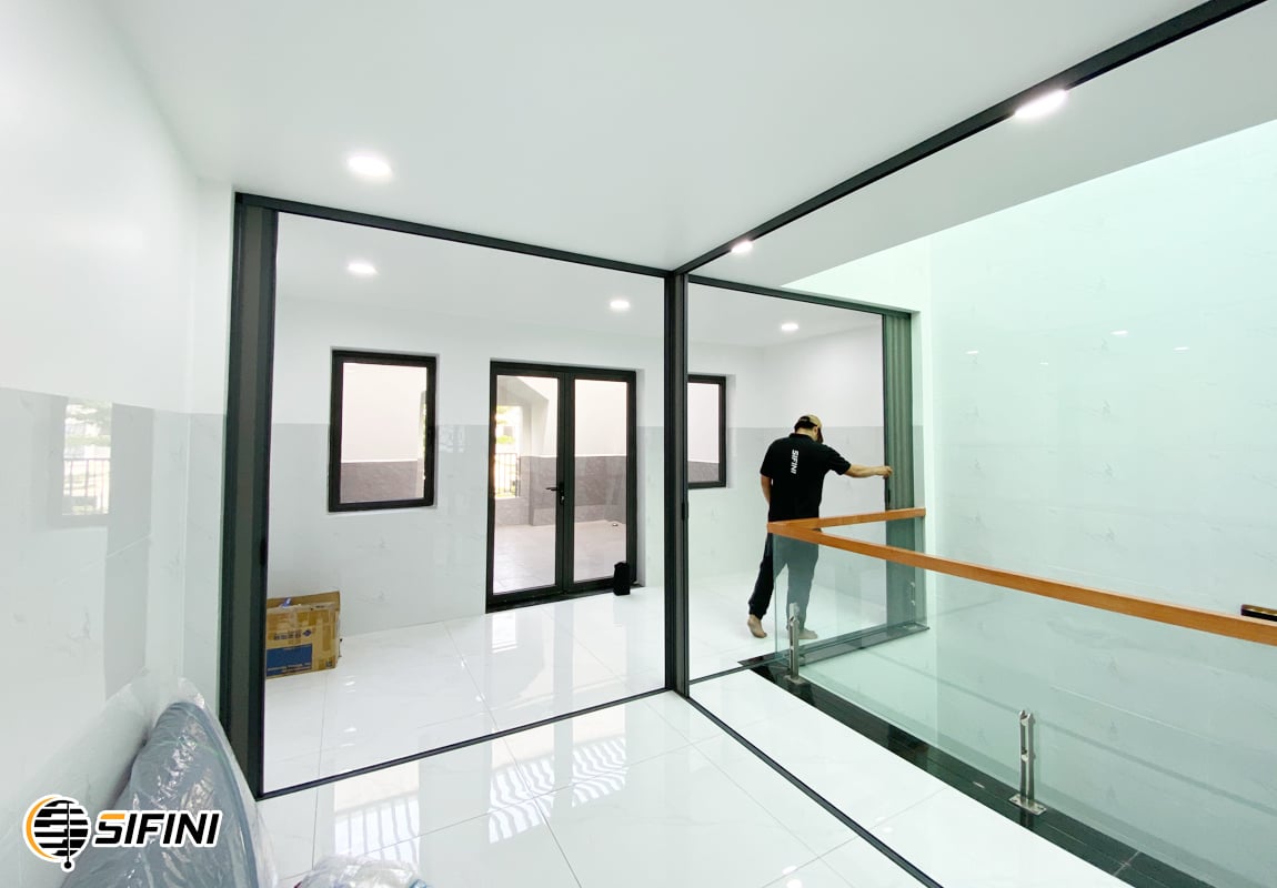 Vách ngăn rèm tổ ong