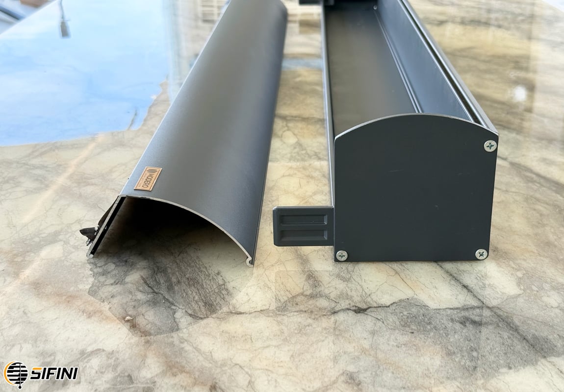 Rèm zipper ngoài trời