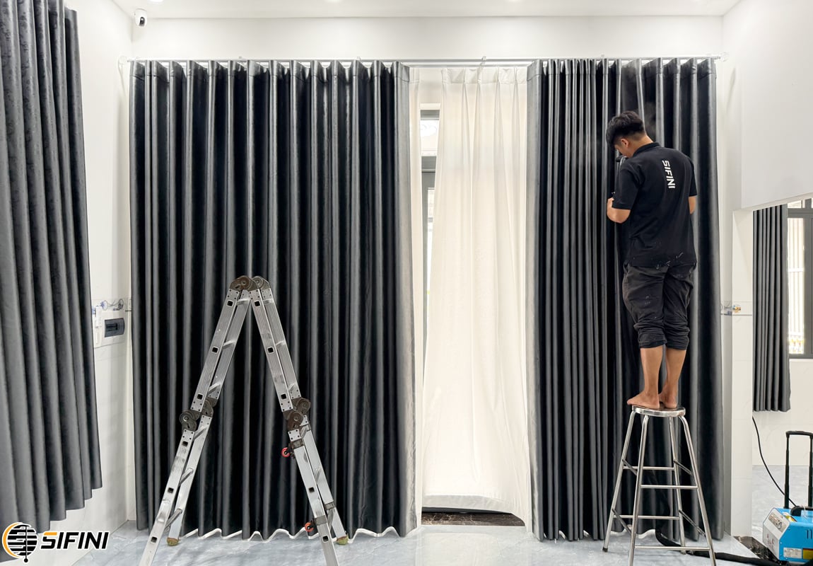 Rèm vải phổ thông