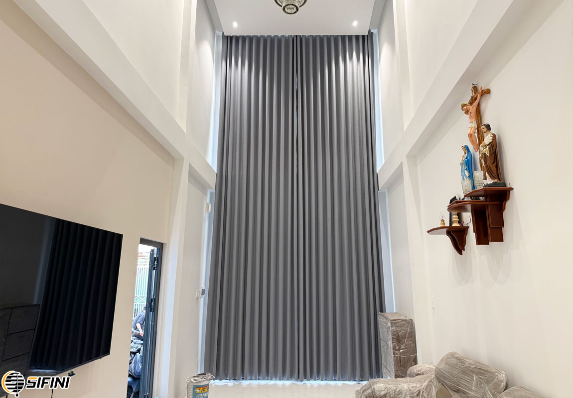 Rèm vải động cơ