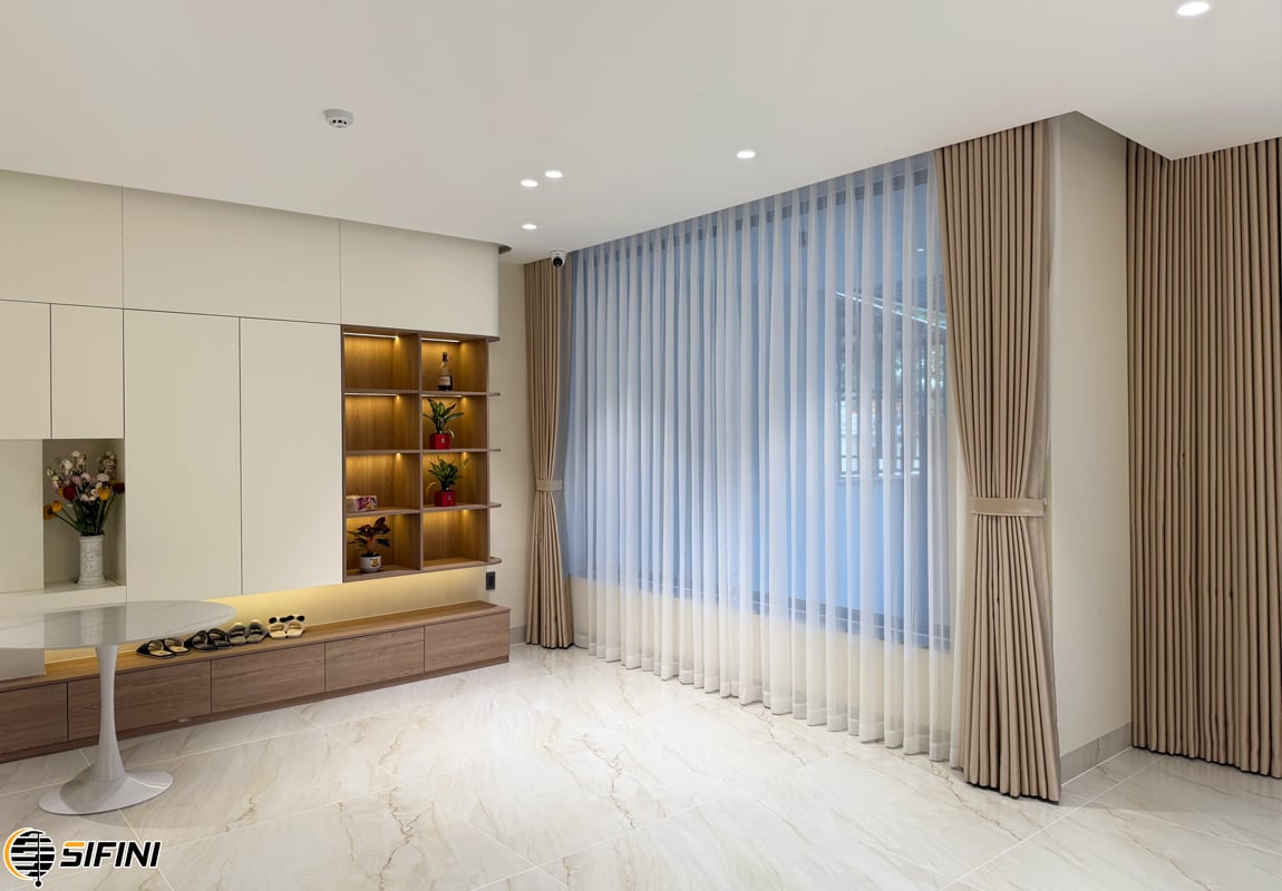 Rèm vải phổ thông