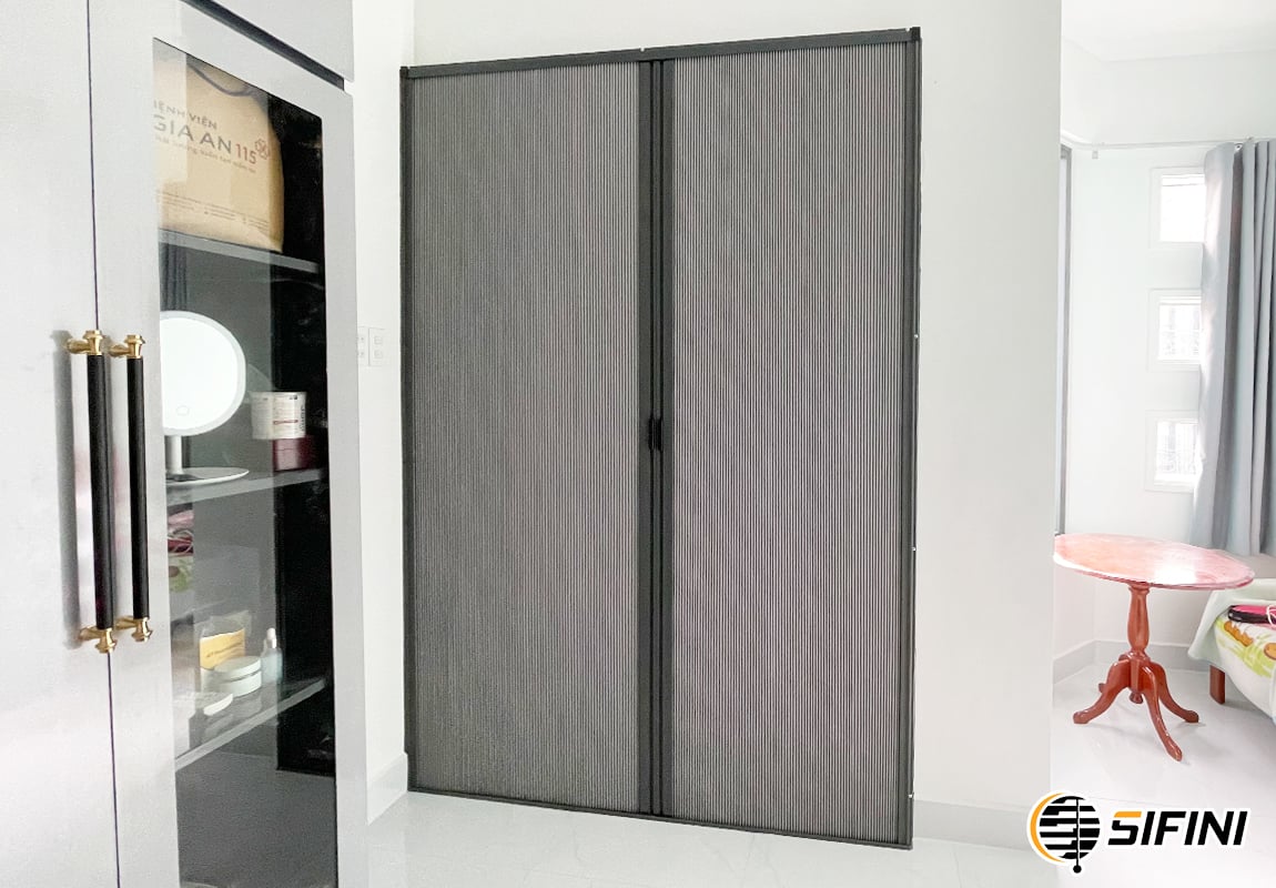 Rèm tổ ong cửa đi