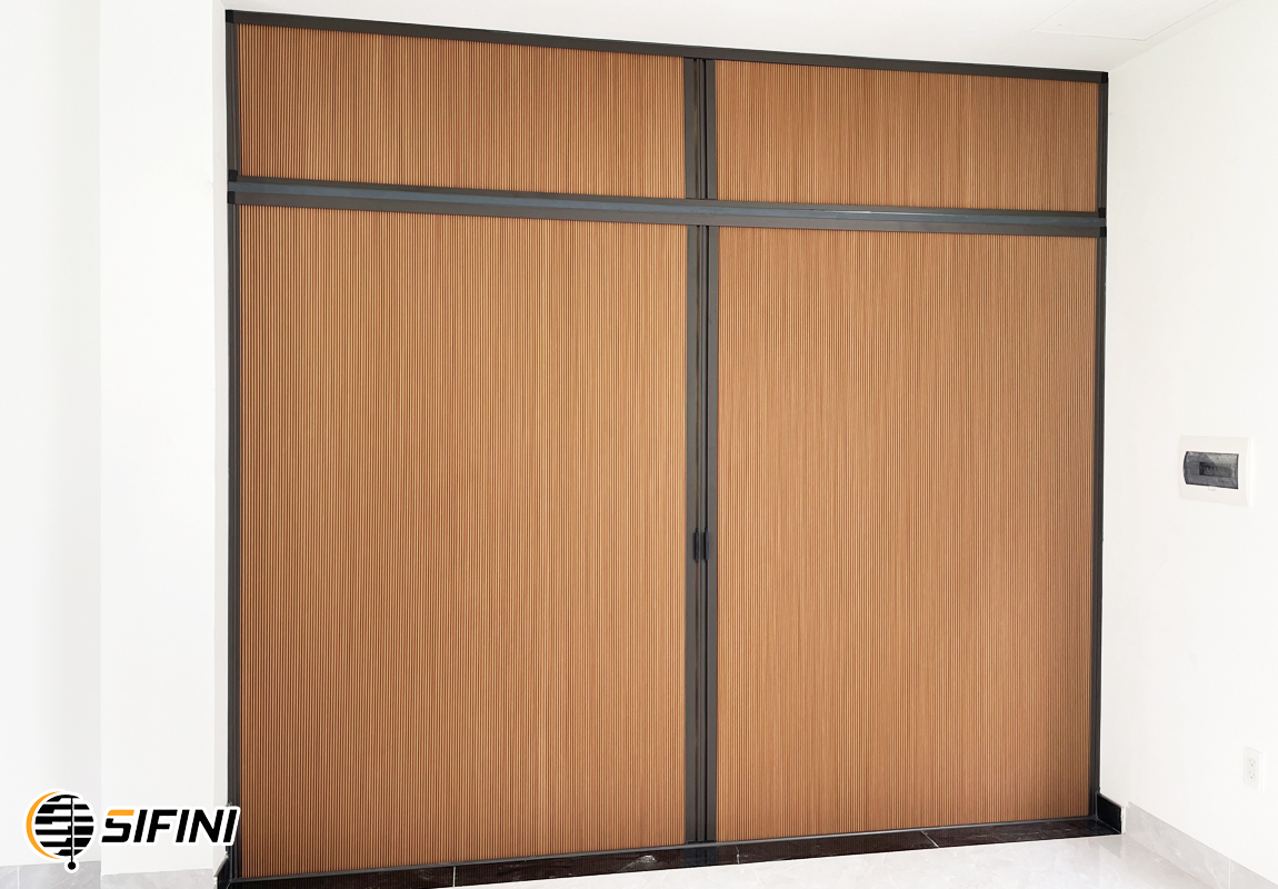 Vách ngăn rèm tổ ong