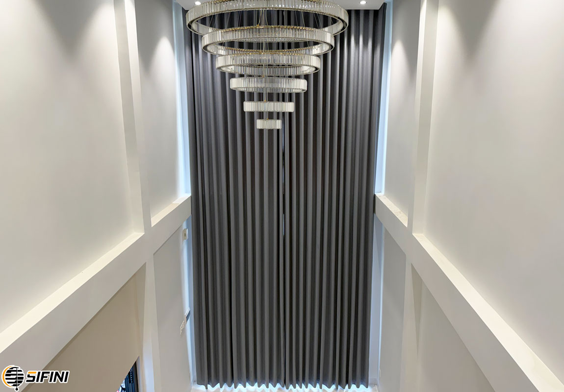 Rèm vải động cơ