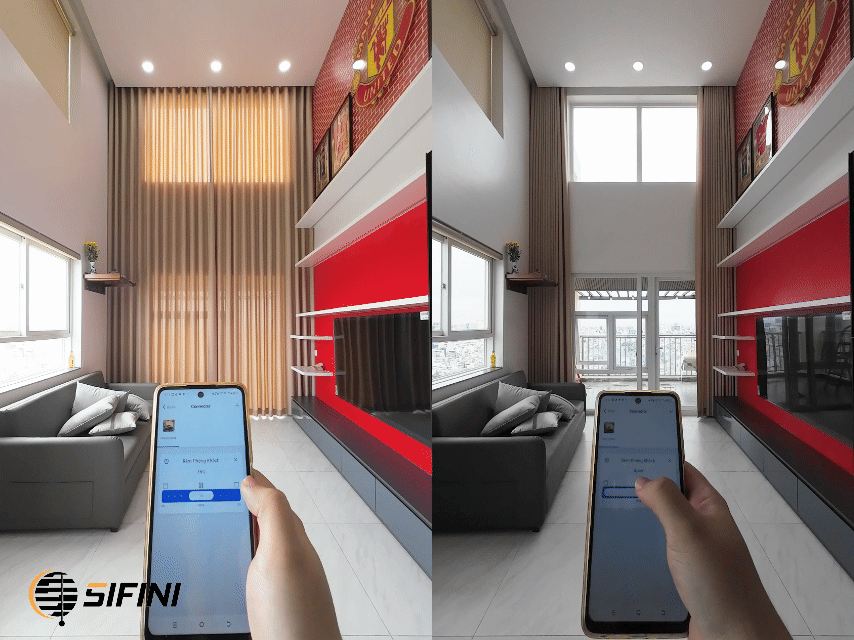 Rèm cửa tự động