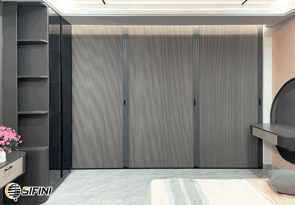 Vách ngăn rèm tổ ong