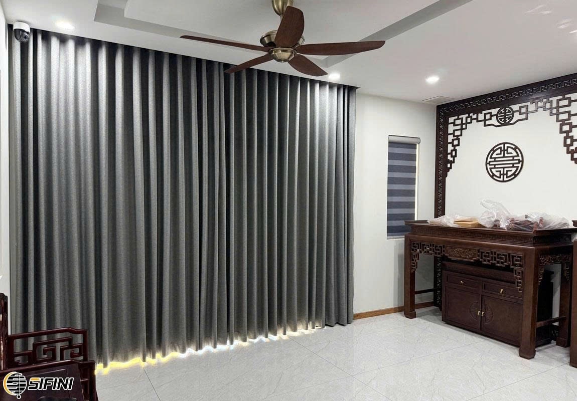 Rèm vải tự động