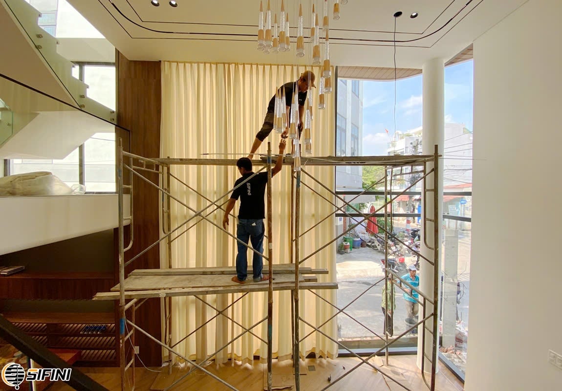 Rèm vải tự động