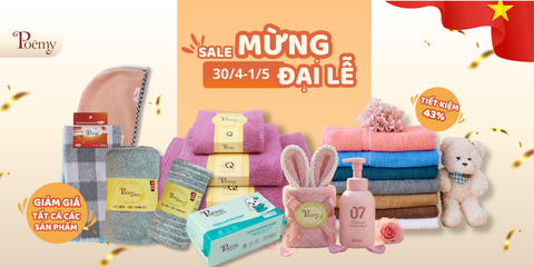 🎉 ĐẠI LỄ 30/4 - 1/5: SĂN DEAL LIỀN TAY - THẢ GA LÀM SẠCH, NGÁT HƯƠNG THƯ GIÃN!
