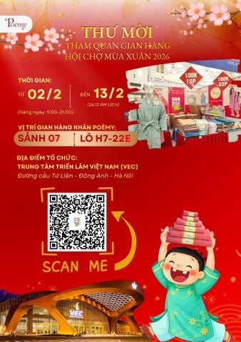 🌸[THƯ MỜI] TRẢI NGHIỆM KHÔNG GIAN SỰ KIỆN HỘI CHỢ MÙA XUÂN 2026 CÙNG POÊMY 🌸