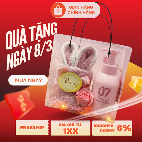 QUÀ TẶNG 8/3 - TRAO YÊU THƯƠNG, GỬI TRỌN TÂM Ý