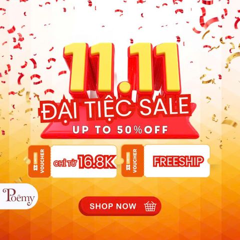 BÙNG NỔ SIÊU SALE 11-11 - GIỜ VÀNG ĐÃ ĐIỂM!