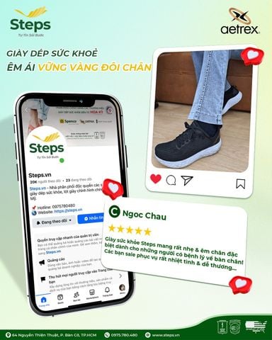 GIÀY DÉP SỨC KHỎE - ÊM ÁI VƯỢT TRỘI