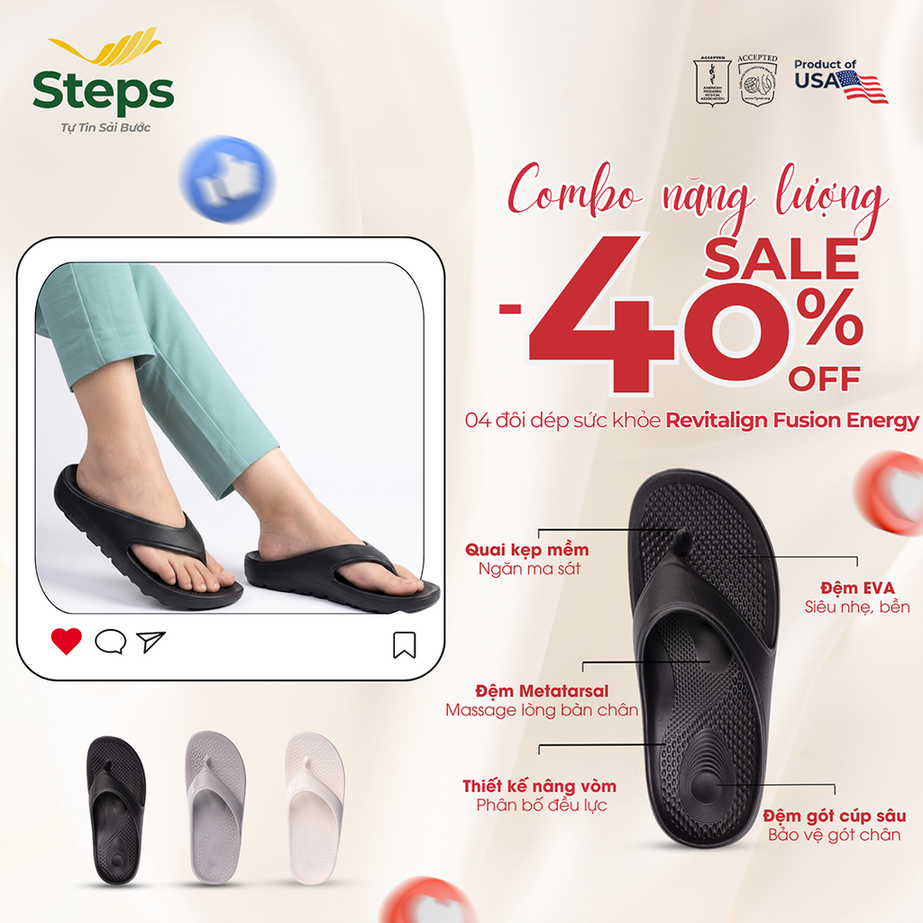 SALE OFF 40% CHO COMBO NĂNG LƯỢNG REVITALIGN FUSION ENERGY