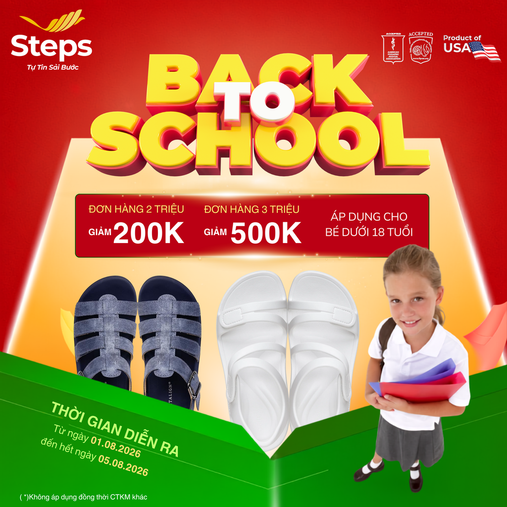 🎒 BACK TO SCHOOL – ƯU ĐÃI LÊN ĐẾN 500K