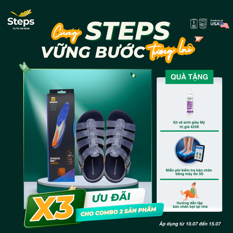 CÙNG STEPS – VỮNG BƯỚC TƯƠNG LAI | X3 ƯU ĐÃI - NHẬN QUÀ LIỀN TAY