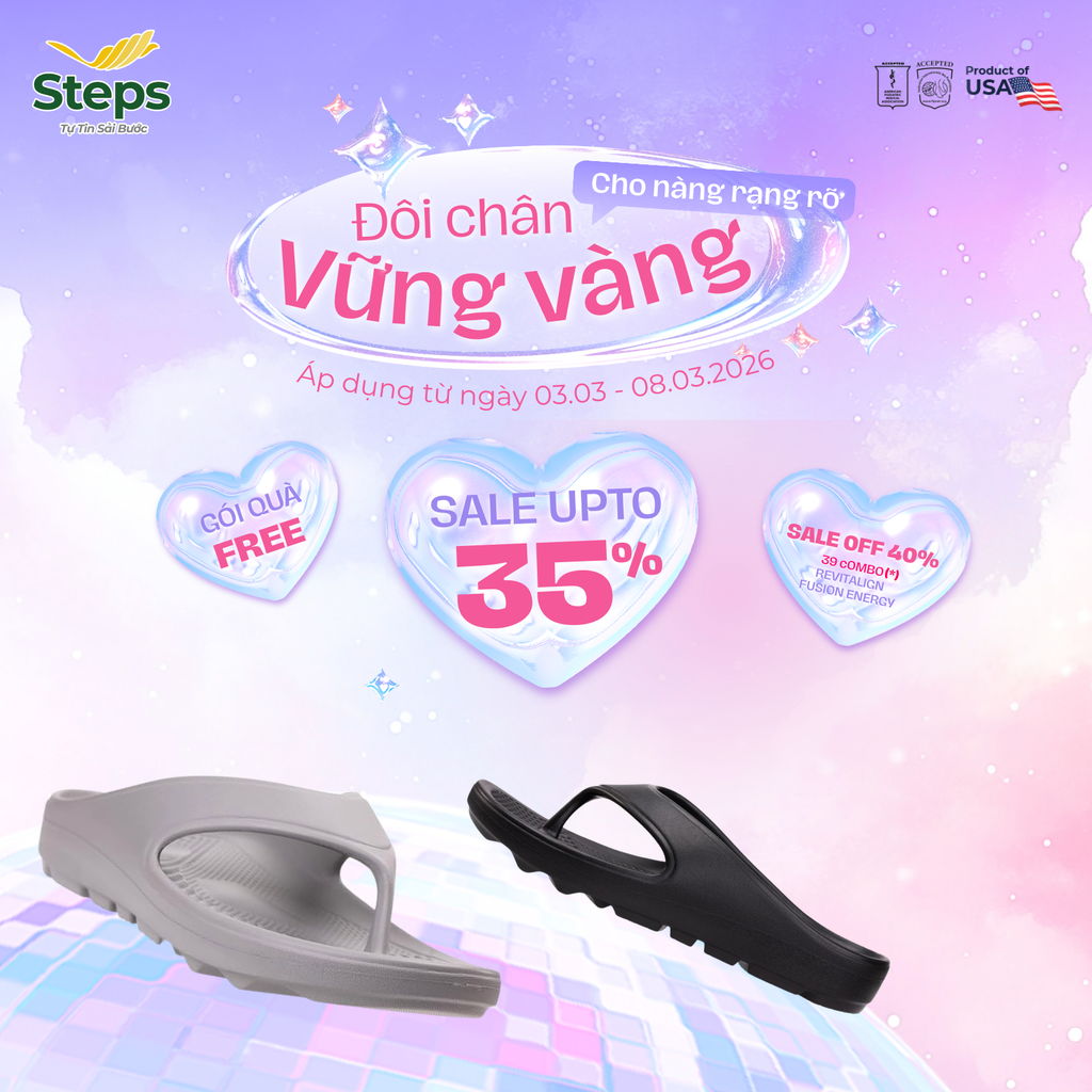 ĐÔI CHÂN VỮNG VÀNG - CHO NÀNG RẠNG RỠ