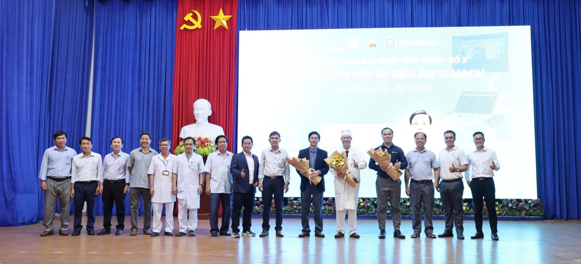 Tổng kết hội thảo chuyên đề: Siêu âm đàn hồi & Siêu âm vi mạch - BVĐK Ninh Thuận