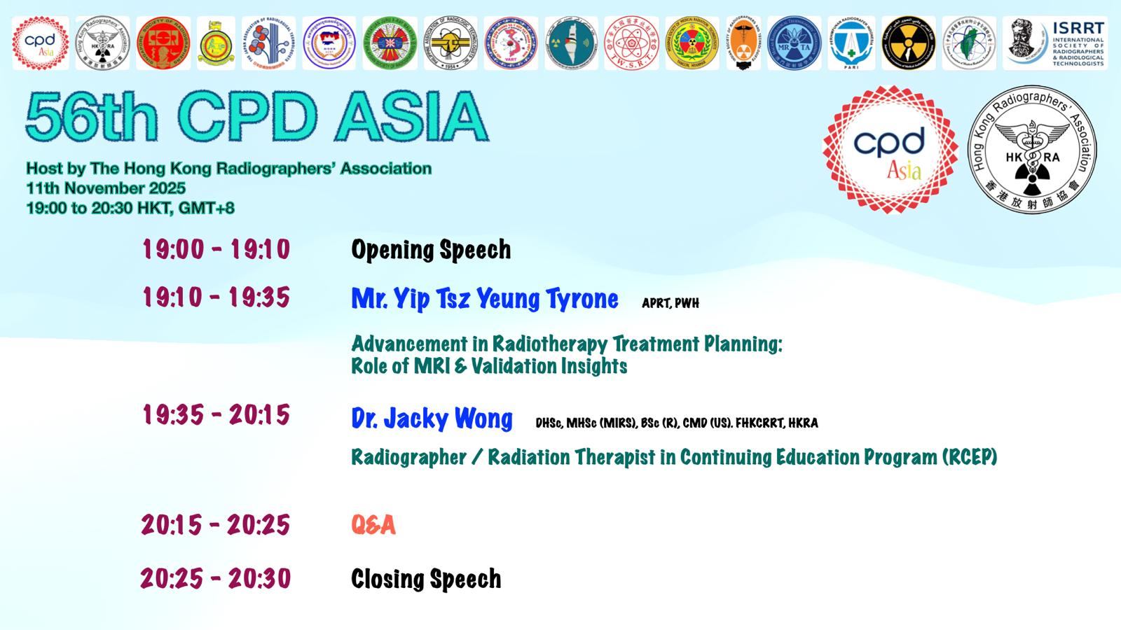 Chương trình CPD ASIA lần thứ 56 - Tháng 11/2025