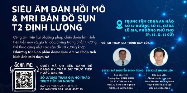 Workshop chuyên đề: Chẩn đoán hình ảnh trong chấn thương thể thao & cơ xương khớp