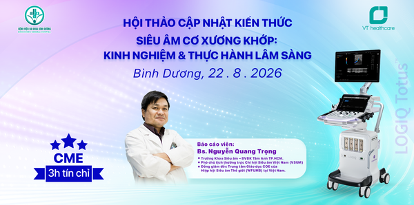 Hội thảo Siêu âm cơ xương khớp: Kinh nghiệm và thực hành lâm sàng