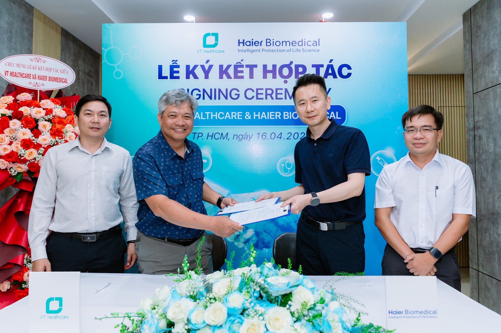 VT healthcare và Haier Biomedical ký kết hợp tác chiến lược