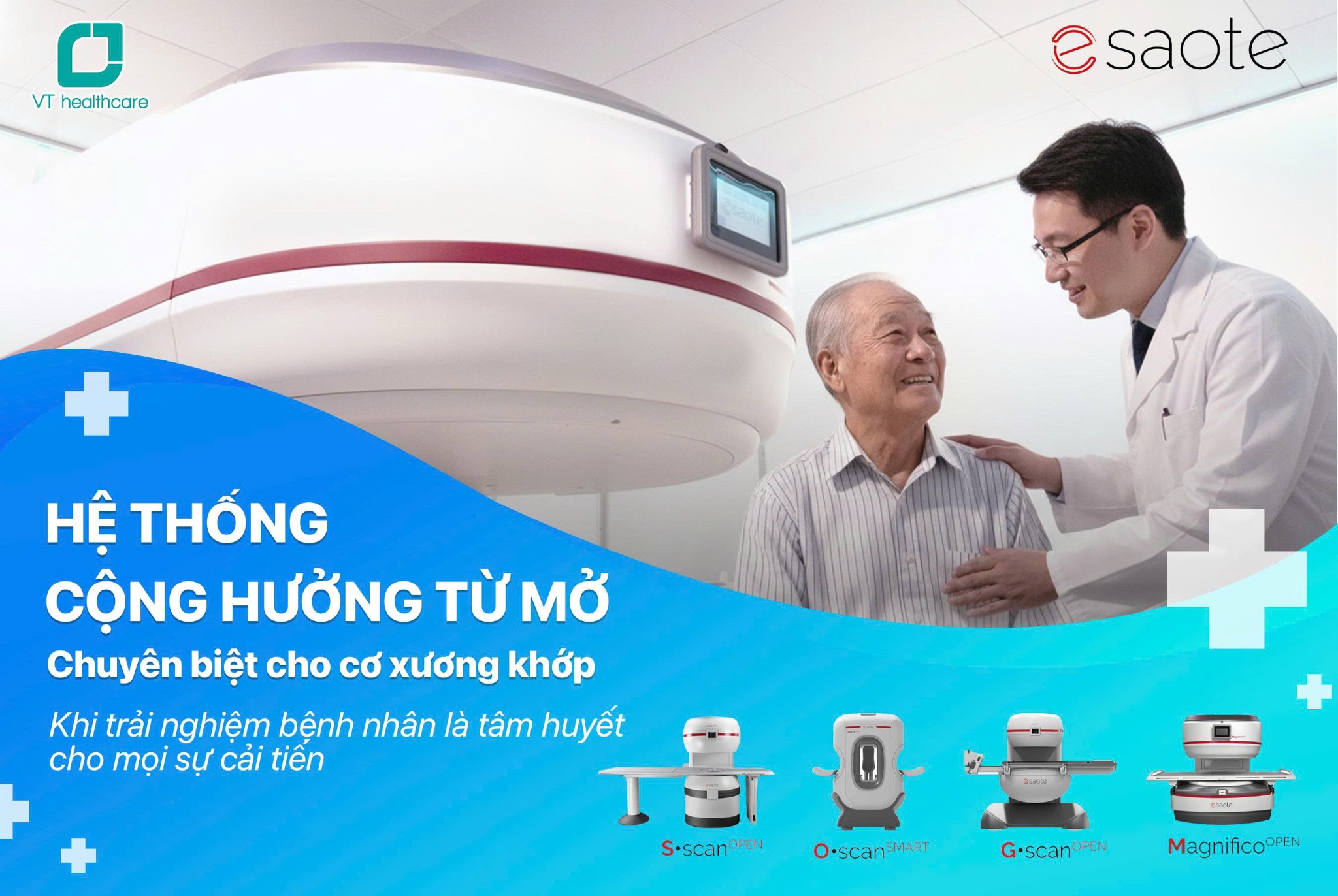 Hệ Thống MRI Esaote: Giải Pháp Chẩn Đoán Hình Ảnh Cho Chỉnh Hình, Cột Sống & Toàn Thân