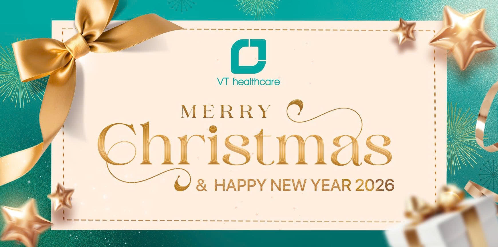 VT healthcare chúc mừng Giáng sinh và Năm mới 2026