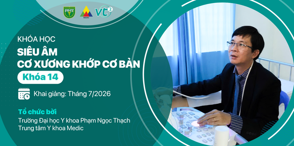 [Khóa 14] Siêu âm Cơ xương khớp cơ bản - Tháng 07/2026