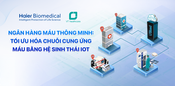 Ngân hàng máu thông minh: Tối ưu hóa chuỗi cung ứng máu bằng hệ sinh thái IoT