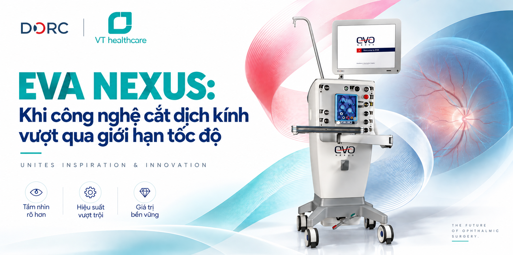 EVA NEXUS: Khi công nghệ cắt dịch kính vượt qua giới hạn tốc độ