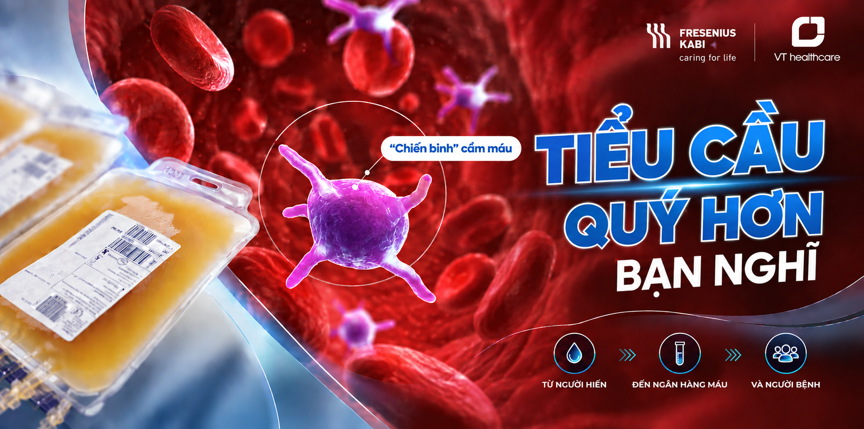 Tiểu cầu quý hơn bạn nghĩ