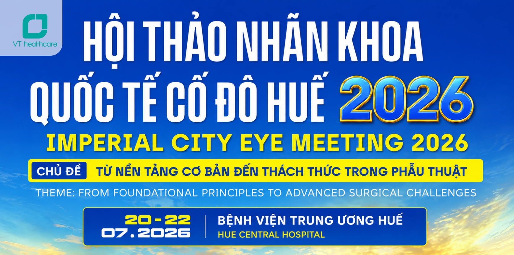 Hội thảo Nhãn khoa Quốc tế Cố đô Huế 2026 - Imperial City Eye Meeting 2026 (ICEM 2026)