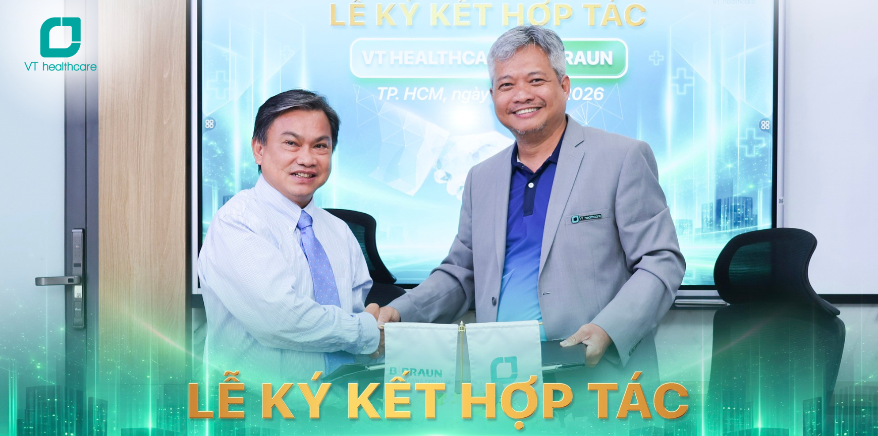 VT healthcare và B. Braun ký kết hợp tác chiến lược, thúc đẩy giải pháp tiêm truyền thông minh tại Việt Nam