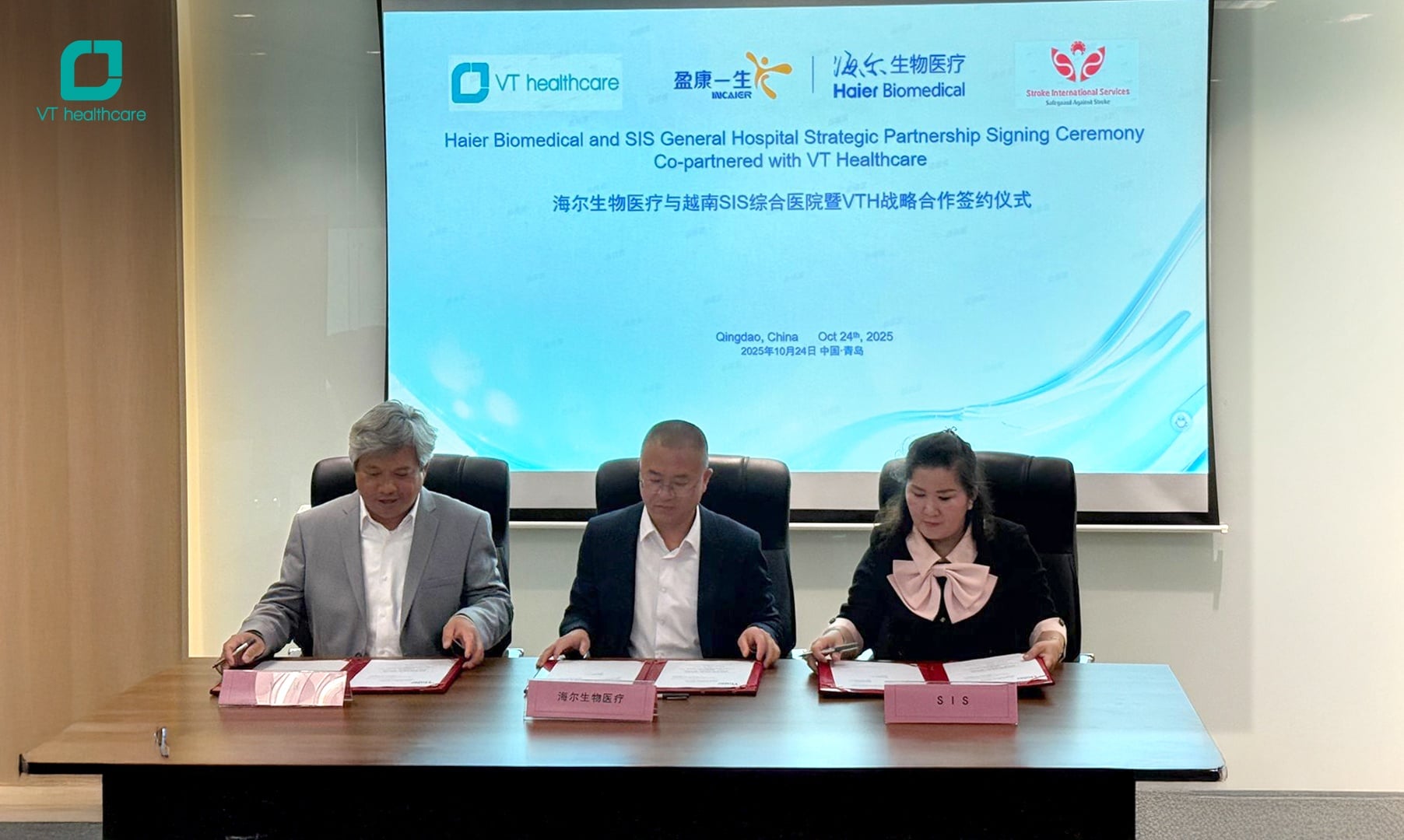 VT healthcare, S.I.S Can Tho International General Hospital and Haier Biomedical Sign Strategic Partnership to Implement Vietnam’s First Pharmacy Automatic Dispensing System