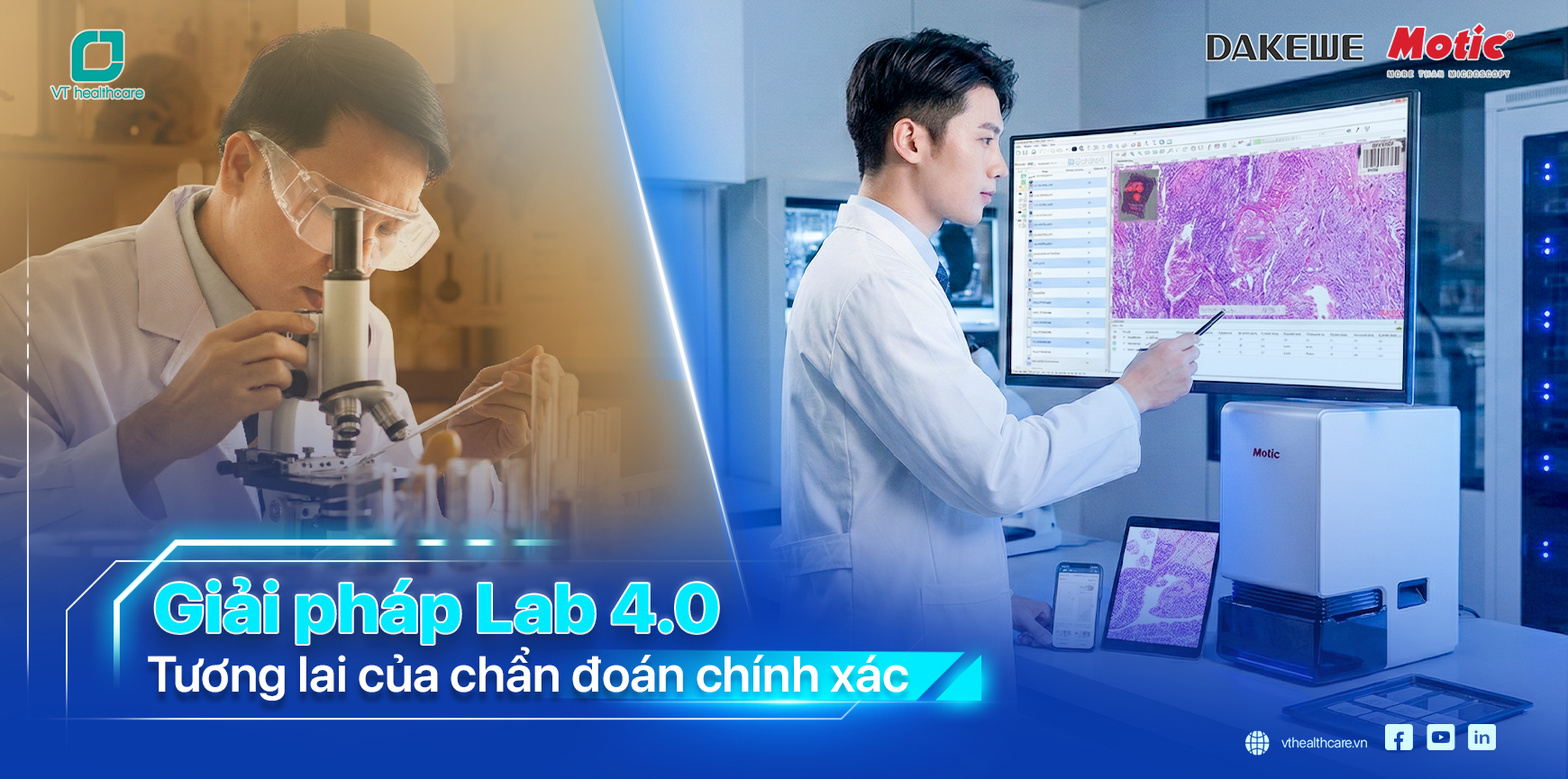 Giải pháp Giải phẫu bệnh số (Digital Pathology): Số hóa toàn diện quy trình Lab 4.0