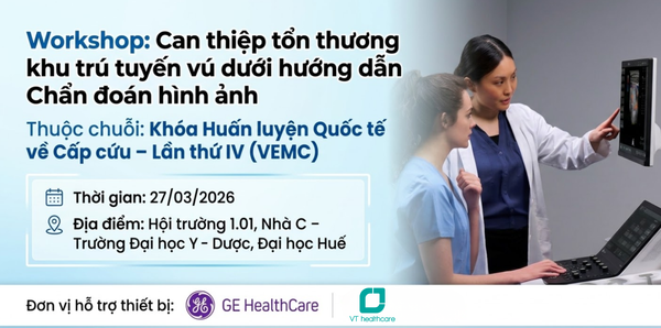 Workshop Can Thiệp Tuyến Vú Dưới Hướng Dẫn Siêu Âm VEMC IV 2026