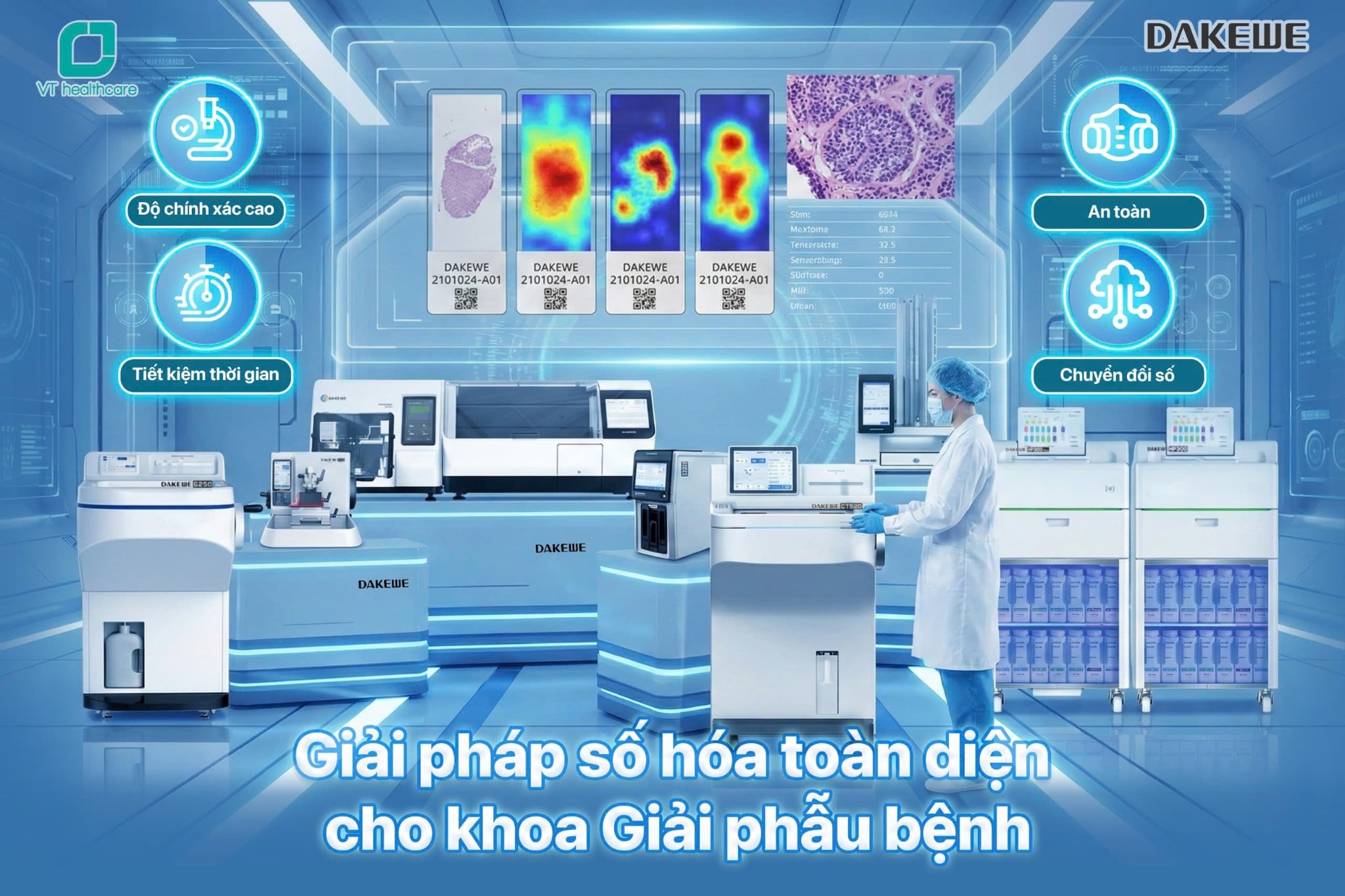 Giải pháp số hoá toàn diện trong giải phẫu bệnh
