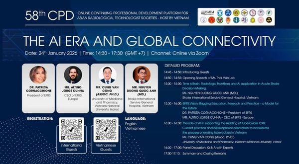 Chương trình CPD ASIA lần thứ 58 - Tháng 01/2026