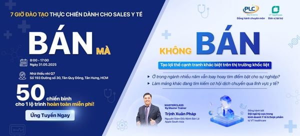Sales thiết bị vật tư y tế: Khi 
