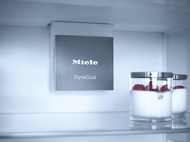 Công nghệ DynaCool phân bổ khí lạnh đồng đều trên tủ mát Miele KS 4383 DD