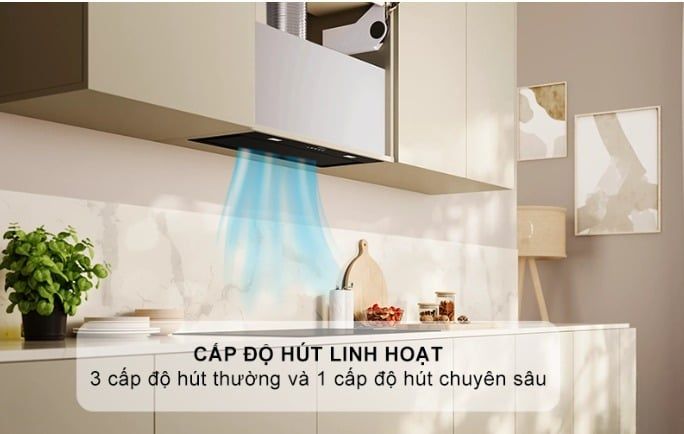 3 cấp độ hút thường và 1 cấp độ hút chuyên sâu