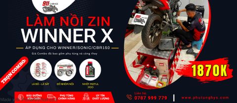 LÀM NỒI WINNER X - SONIC150 - CBR150