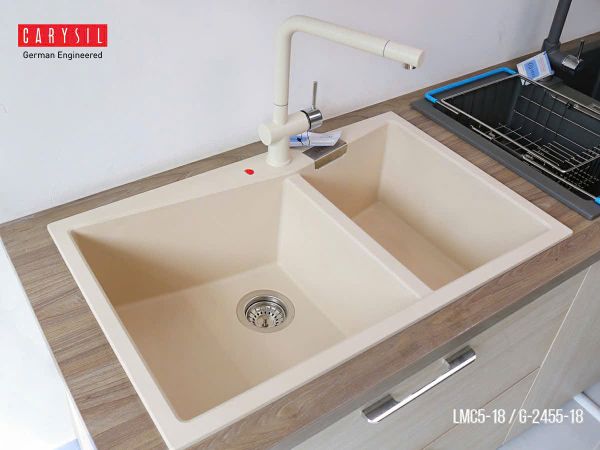 chậu Carysil và vòi Argo
