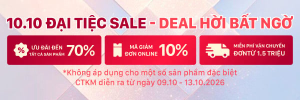 Flash sale 10%