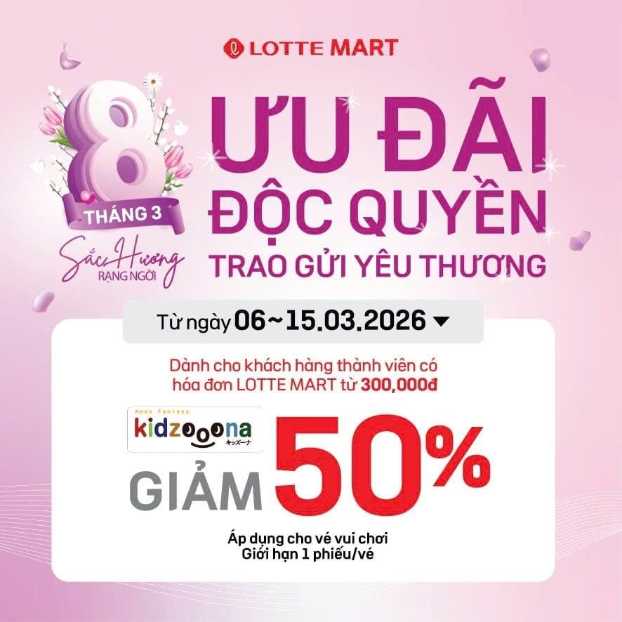 ƯU ĐÃI ĐỘC QUYỀN THÁNG 3 – TRAO GỬI YÊU THƯƠNG