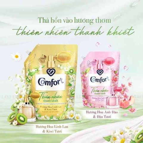 Comfort Thiên Nhiên Thanh Khiết - Đồng Hành Nâng Niu Từng Khoảnh Khắc Giặt Giũ